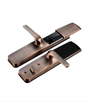 安龙滑盖指纹锁家用防盗门